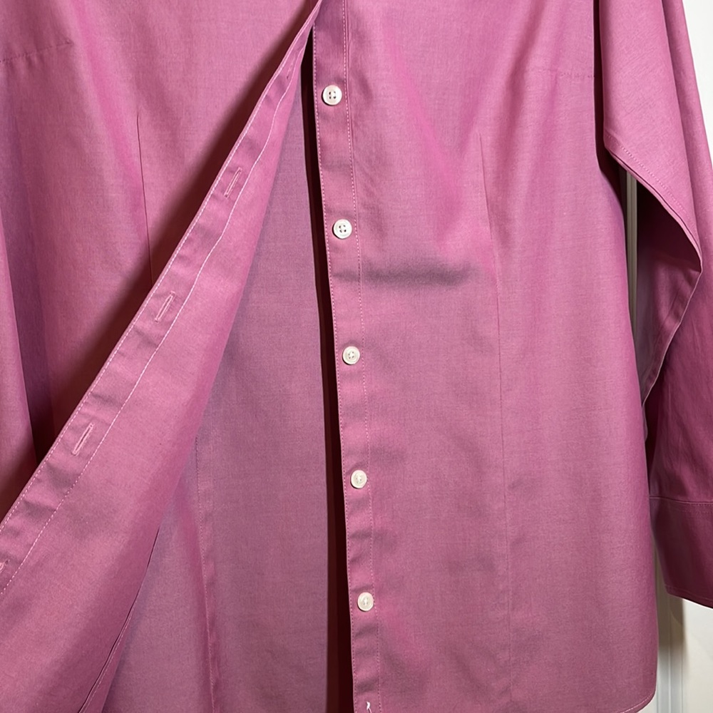 Ll Bean Wrinkle Resistant Button Down - image 3